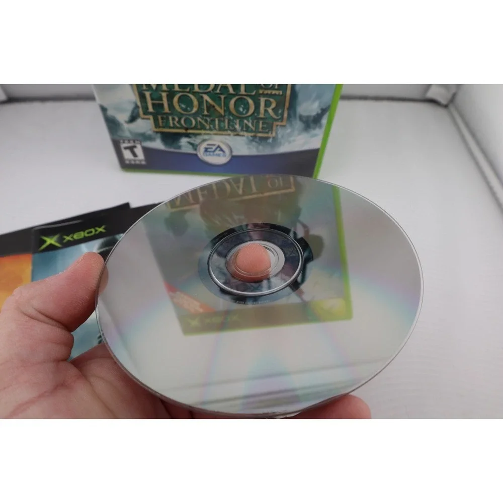Medal of Honor: Frontline (Microsoft Xbox, 2002) CIB Complete Tested and Working